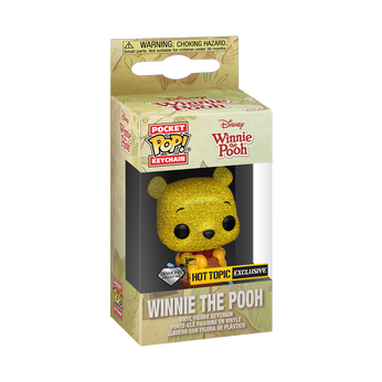 Pop! Keychain Winnie the Pooh with Honeypot (Diamond), Image 2