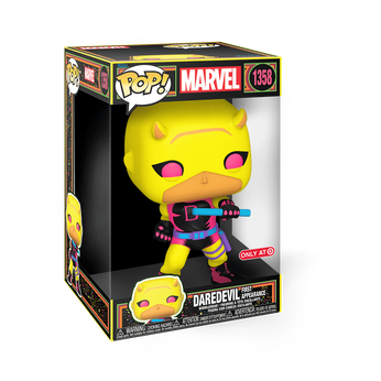 Pop! Jumbo Daredevil (Yellow & Red) (Black Light), Image 2