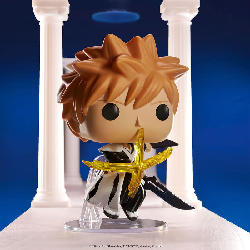 Pop! Ichigo Kurosaki with Dual Zangetsu Swords FWlifestyle1 view 2