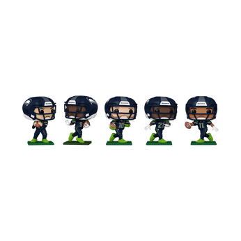 Pop! Seattle Seahawks NFL Super Bowl LX Champions 5-Pack, Image 2