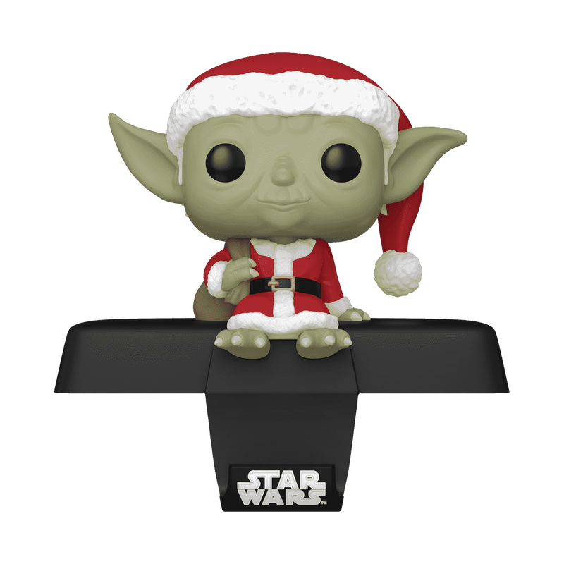Pop! Stocking Hanger Yoda in Santa Outfit, , hi-res view 1