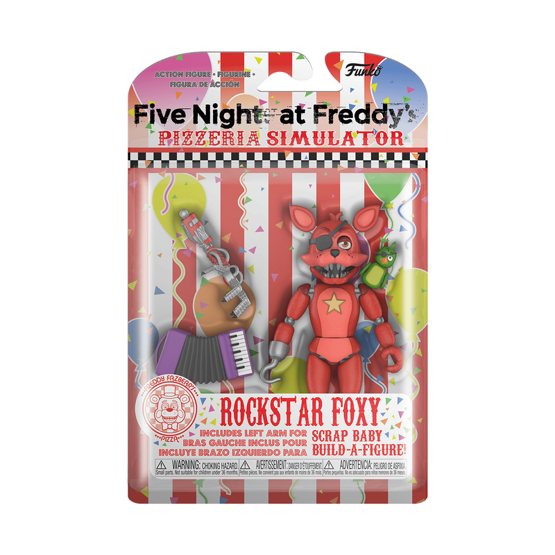 Rockstar Foxy (Pizza Simulator) Action Figure, , hi-res view 2