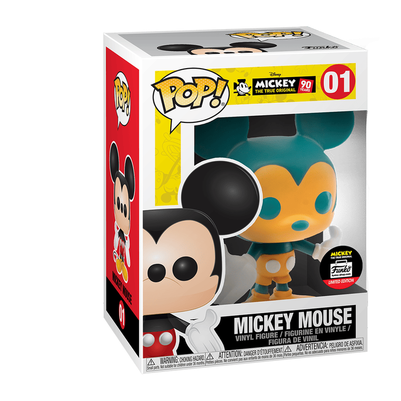 Pop! Orange & Teal Mickey Mouse, , hi-res view 2