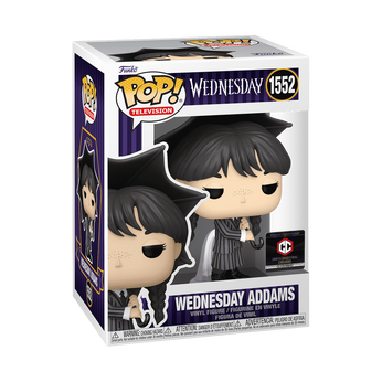 Pop! Wednesday Addams with Umbrella, Image 2