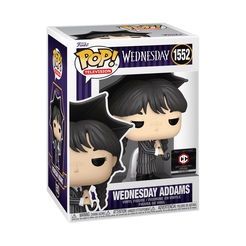 Pop! Wednesday Addams with Umbrella, , hi-res view 2