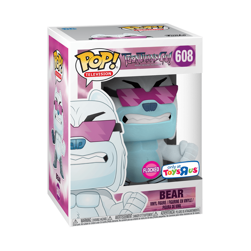 Pop! Teen Titans Go! Flocked Bear, , hi-res view 2