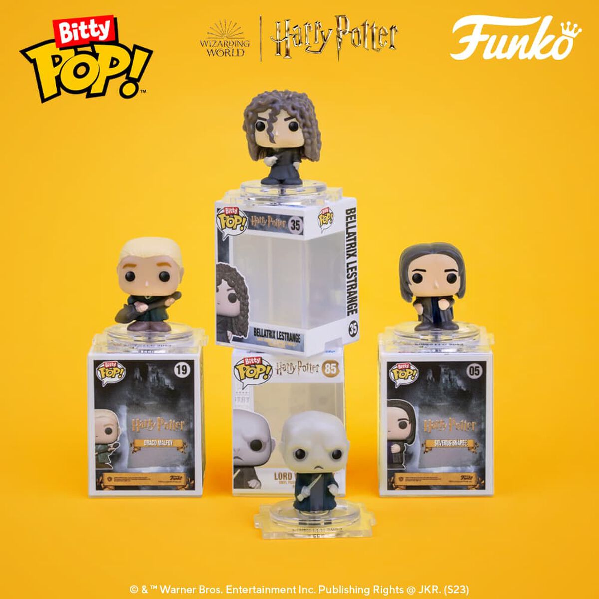 Детские фигурки Funko Bitty Pop! Harry Potter 4-Pack Series 4 — фото 2