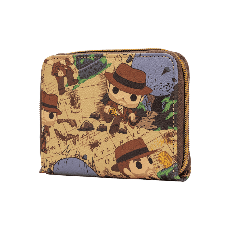 Indiana Jones and the Raiders of the Lost Ark Zip Around Wallet, , hi-res view 4