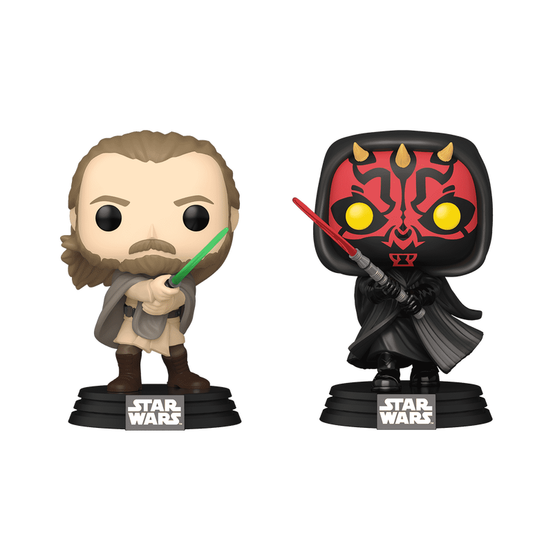Pop! Qui-Gon Jinn vs. Darth Maul 2-Pack, , hi-res view 1