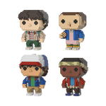 Pop! 8-Bit Eleven with Eggos, Mike, Dustin & Lucas 4-Pack, , hi-res view 1