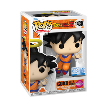 Pop! Goku with Wings (Flocked), Image 2