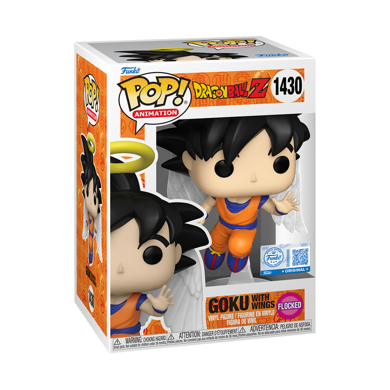 Pop! Goku with Wings (Flocked), , hi-res view 2