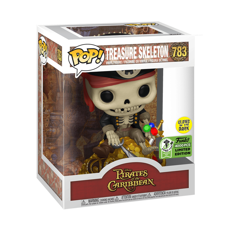 Pop! Deluxe Treasure Skeleton (Glow), , hi-res view 2