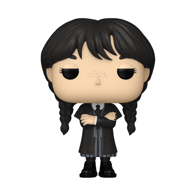 Pop! Wednesday Addams (Black Coat), , hi-res view 1