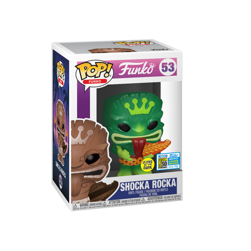 POP Funko: Shocka Rocka Glow in the Dark (Green Body), , hi-res view 2