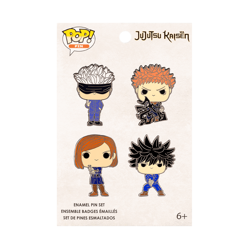 Jujutsu Kaisen 4-Pack Pin Set, , hi-res view 1