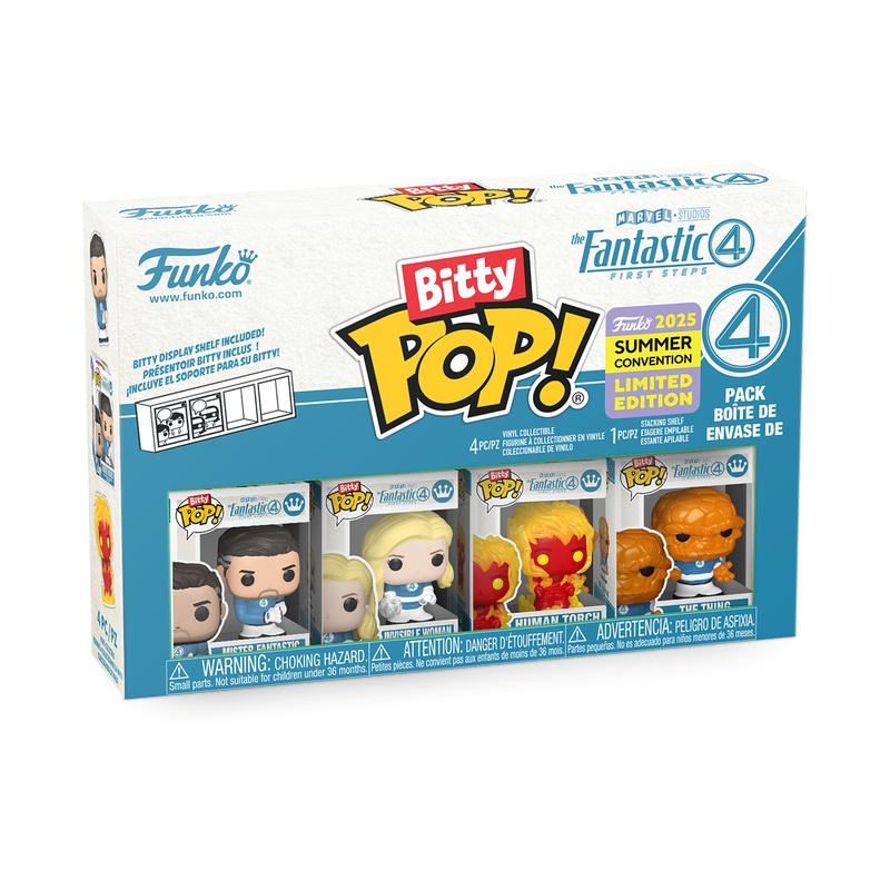 Bitty Pop! The Fantastic Four: First Steps 4-Pack, , hi-res view 1