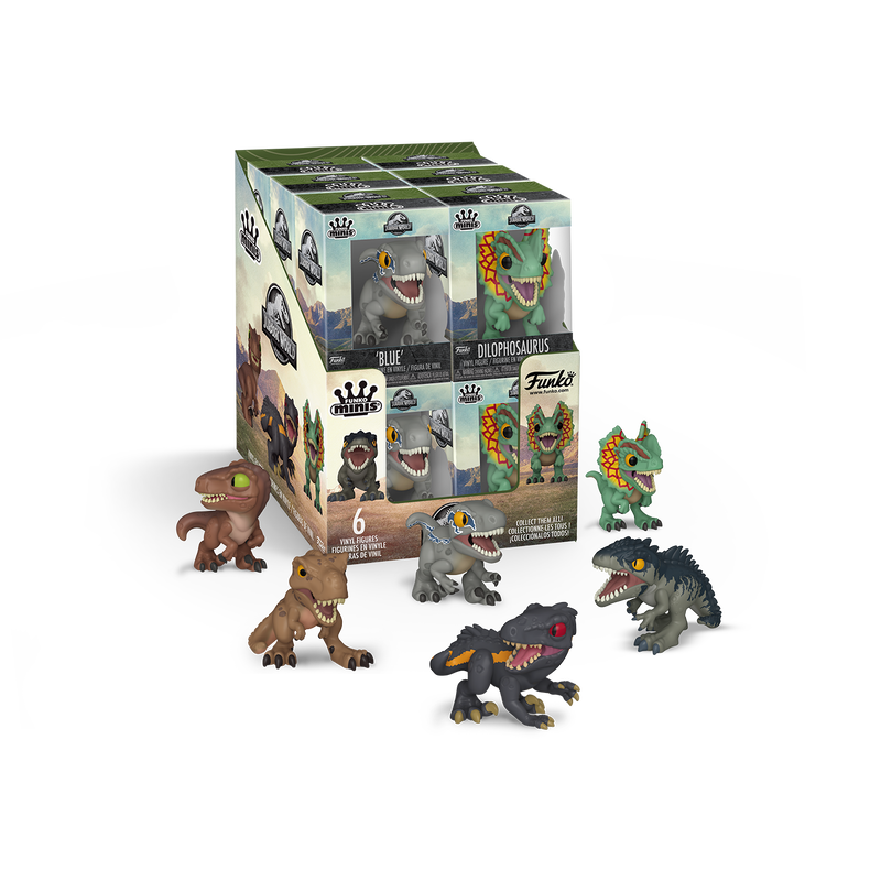 Jurassic World Mini Vinyl Figures, , hi-res view 1