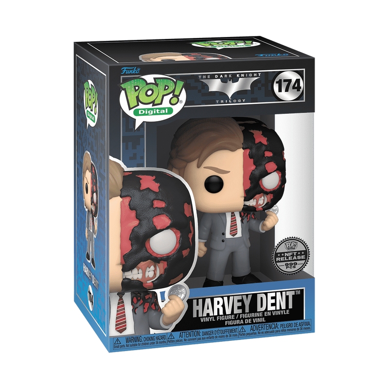 Pop! Harvey Dent (The Dark Knight) (Digital Pop! Release), , hi-res view 2
