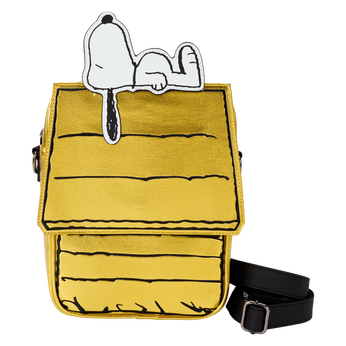 Peanuts 75th Anniversary Snoopy Doghouse Crossbody Bag, Image 1