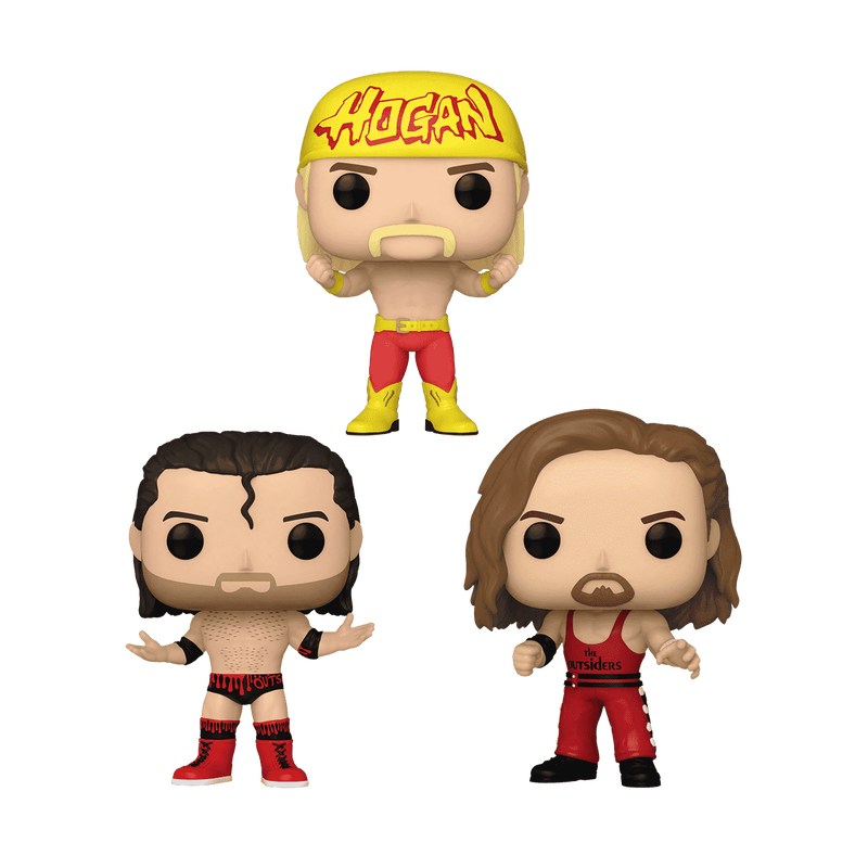 Pop! NWO Hogan & The Outsiders 3-Pack, , hi-res view 1