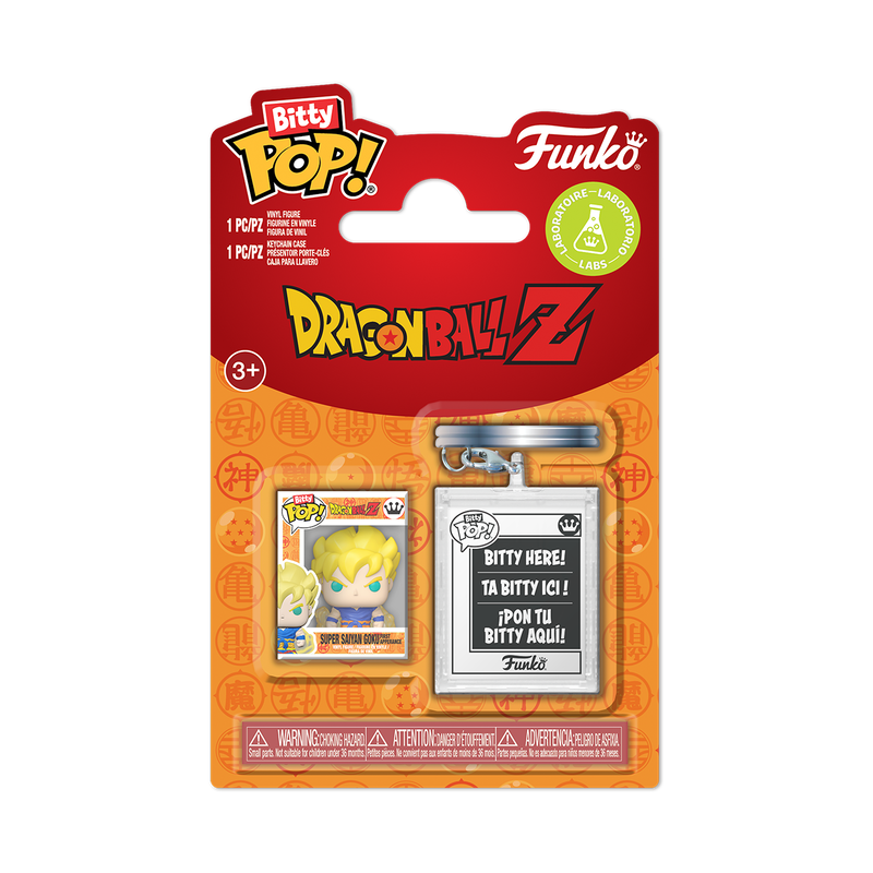 Bitty Pop! & Accessories Super Saiyan Goku & Keychain, , hi-res view 1