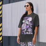 KPop Demon Hunters HUNTR/X  Black Faded Tee, , hi-res view 1