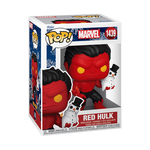 Pop! Red Hulk with Snowman, , hi-res view 2