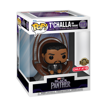 Pop! Deluxe T'Challa on Throne, Image 2