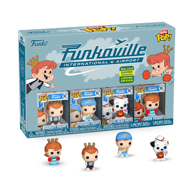 Bitty Pop! Funkoville 4-Pack, , hi-res view 1