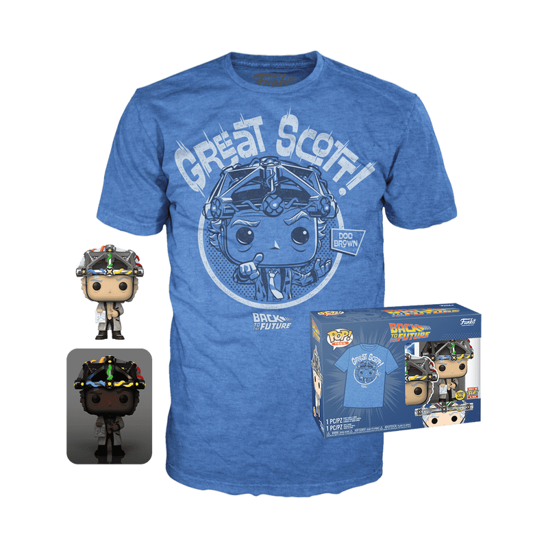 Pop! & Tee Doc Brown "Great Scott!", , hi-res view 1