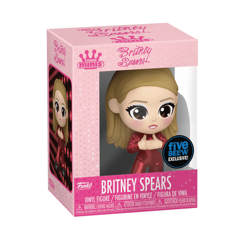 Britney Spears Mini Vinyl Figure (Oops!... I Did It Again) (Metallic), , hi-res view 1