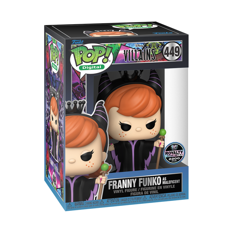 Pop! Franny Funko as Maleficent (NFT Release) | From the Vault | Funko