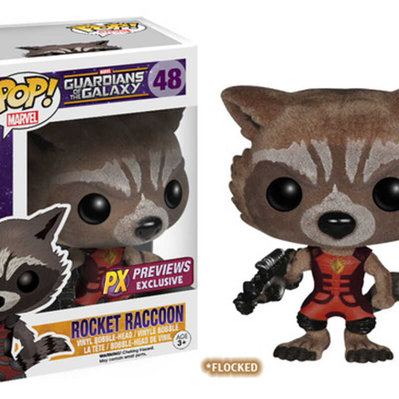 GOTG - Ravager Rocket Raccoon Flocked, , hi-res view 1