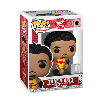 Pop! 21-22 NBA City Edition Trae Young, Image 2