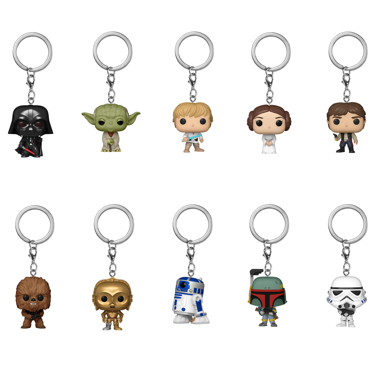 Детский брелок Funko Mystery Pop! Keychain Star Wars — фото 2