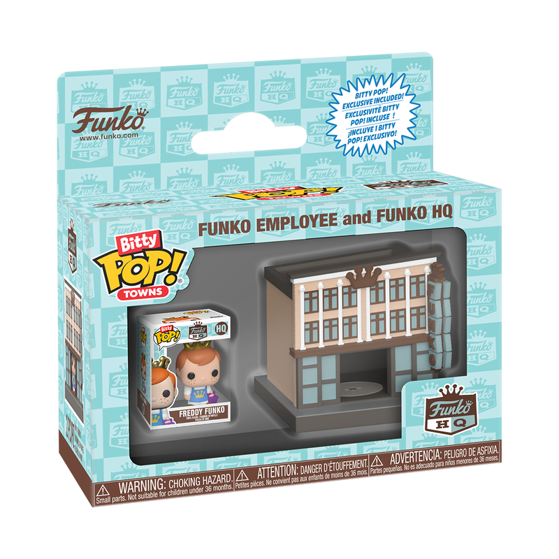 Bitty Pop! Towns Funko Employee & Funko HQ, , hi-res view 2