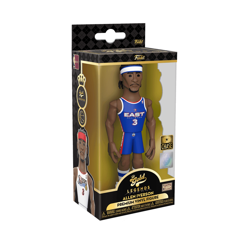 Vinyl GOLD 5" Allen Iverson - Sixers, , hi-res view 4