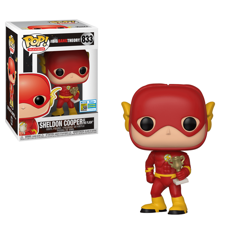 POP TV: Big Bang Theory - Sheldon as The Flash (Justice League Halloween), , hi-res view 1