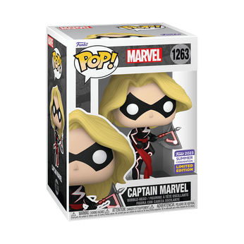 Pop! Captain Marvel with Axe, Image 2
