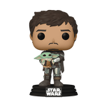 Pop! The Mandalorian with Grogu, , hi-res view 1