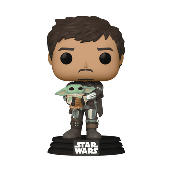 Pop! The Mandalorian with Grogu, Image 1