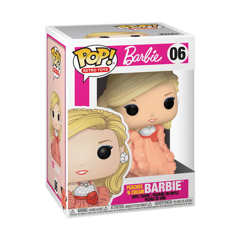 Pop! Peaches 'N Cream Barbie, , hi-res view 2