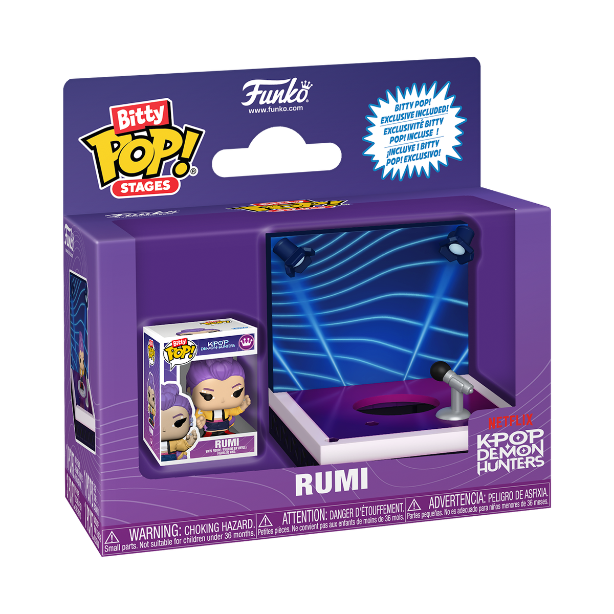Детская фигурка Funko Bitty Pop! Stages Rumi (How It’s Done)