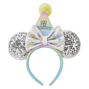 Mickey & Friends Birthday Celebration Ear Headband,  Mickey & Friends Birthday Celebration Ear Headband, Image 1