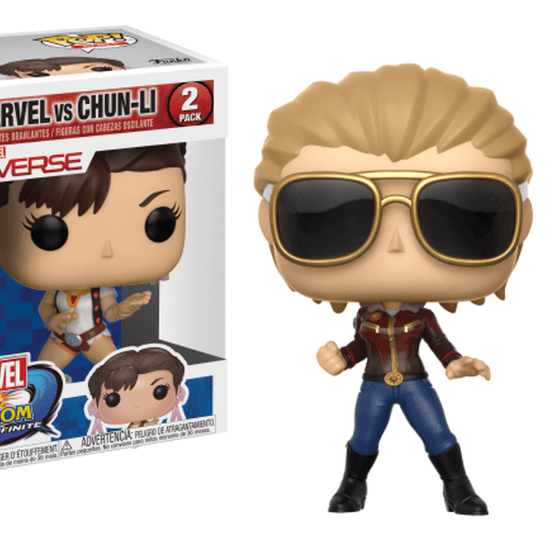 MvC- 2 Pack- Captain Marvel/Chun-Li, , hi-res view 1