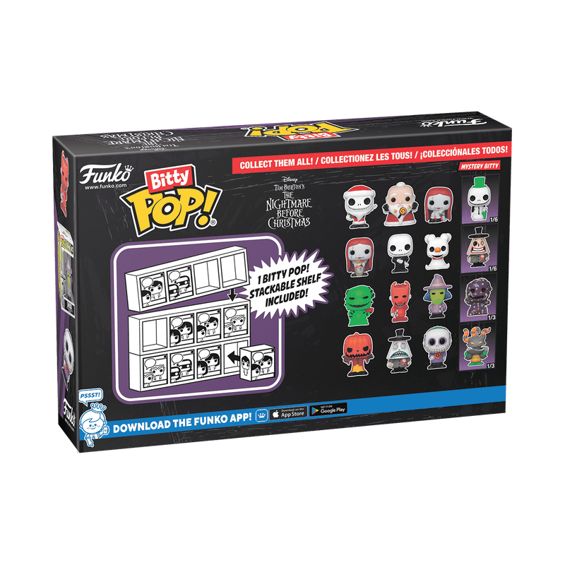 Bitty Pop! The Nightmare Before Christmas 4-Pack Series 4, , hi-res view 4