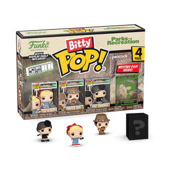 Bitty Pop! Parks and Recreation 4-Pack Series 3, Image 1