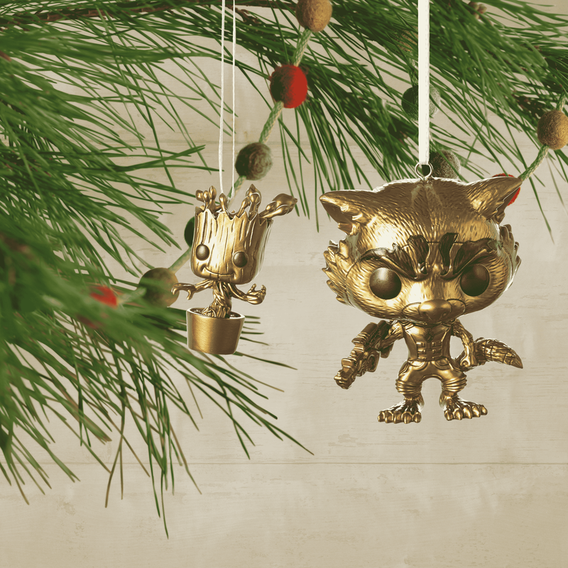 Hallmark Ornaments Funko Pop! 2023 Marvel GROOT Christmas Tree Ornament!
