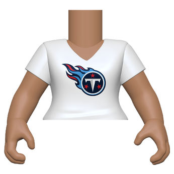 PY: Torso- FM SK3- VNeck(WH) Titans, Image 1